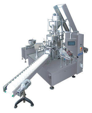 全自動給袋式真空包裝機